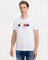Tommy Hilfiger Logo Box Stripe T-shirt